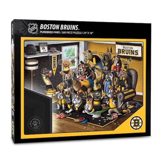 NHL Purebred Fans A Real Nailbiter 500 Piece Puzzle
